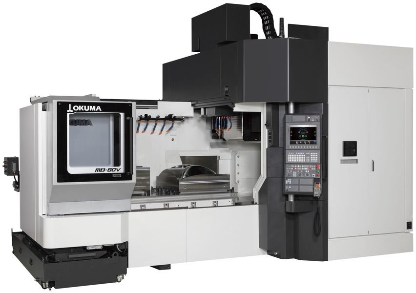 OKUMA ADDS MB-80V TO ITS RANGE OF VERTICAL MACHINING CENTRES